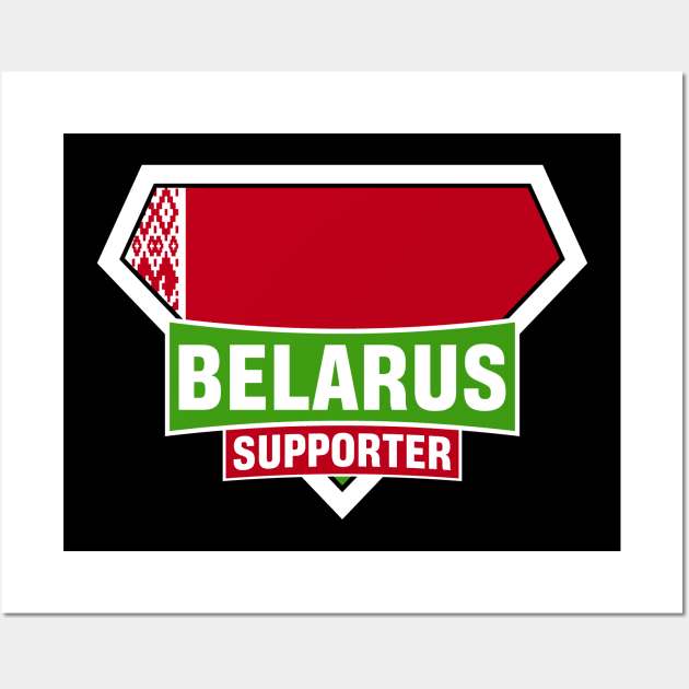 Belarus Supporter Wall Art by ASUPERSTORE